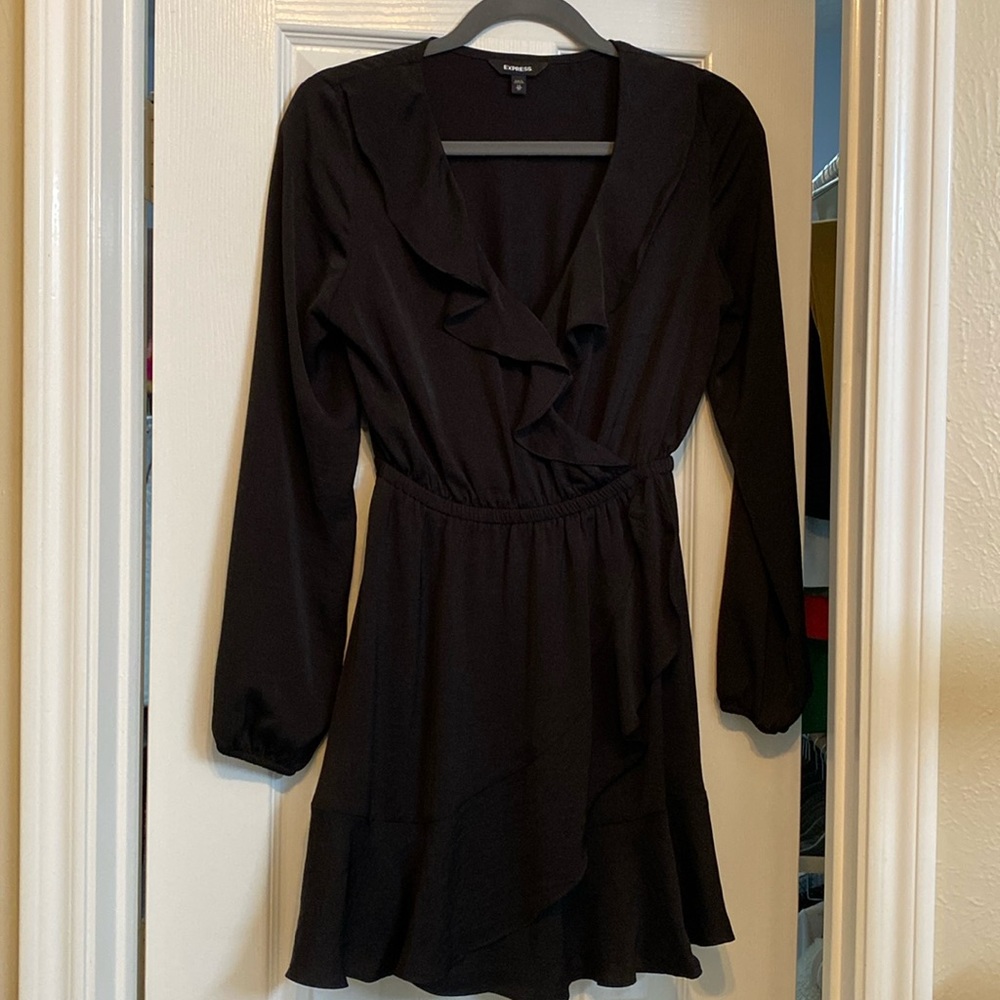 Express black dress